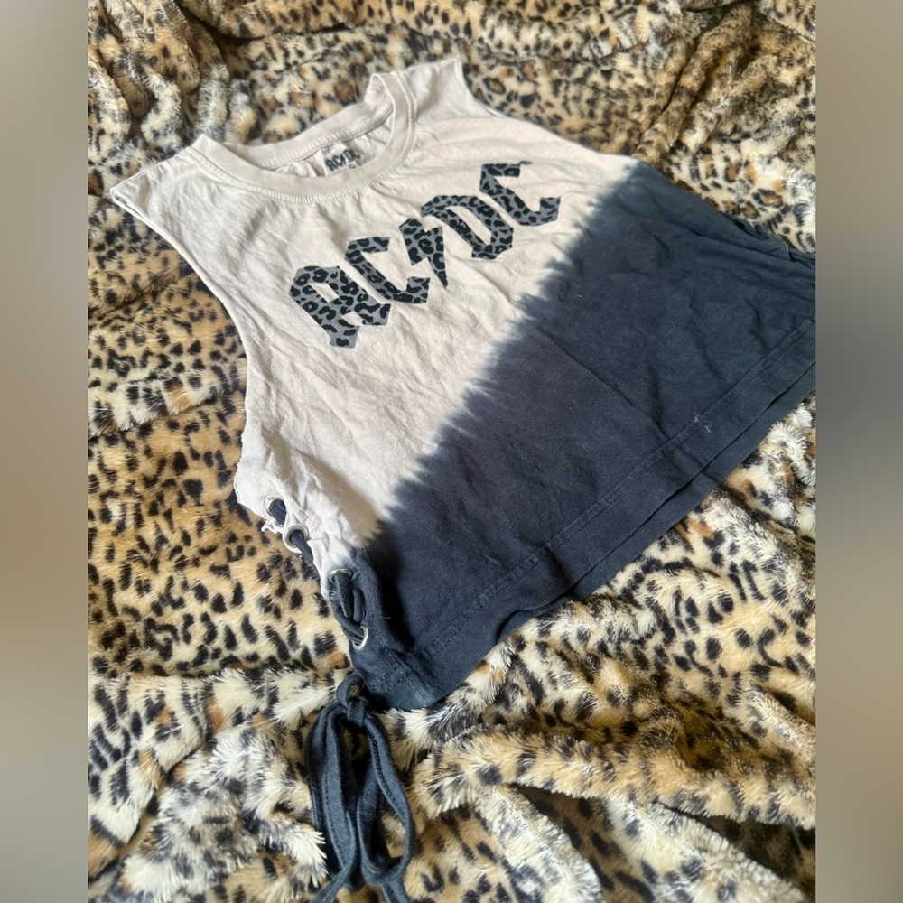 AC/DC Crop Top